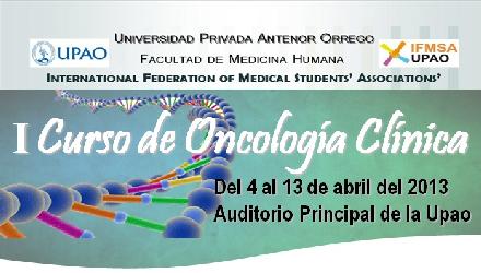 I CURSO DE ONCOLOGIA CLNICA - IFMSA UPAO