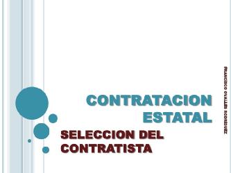 Contratacin estatal